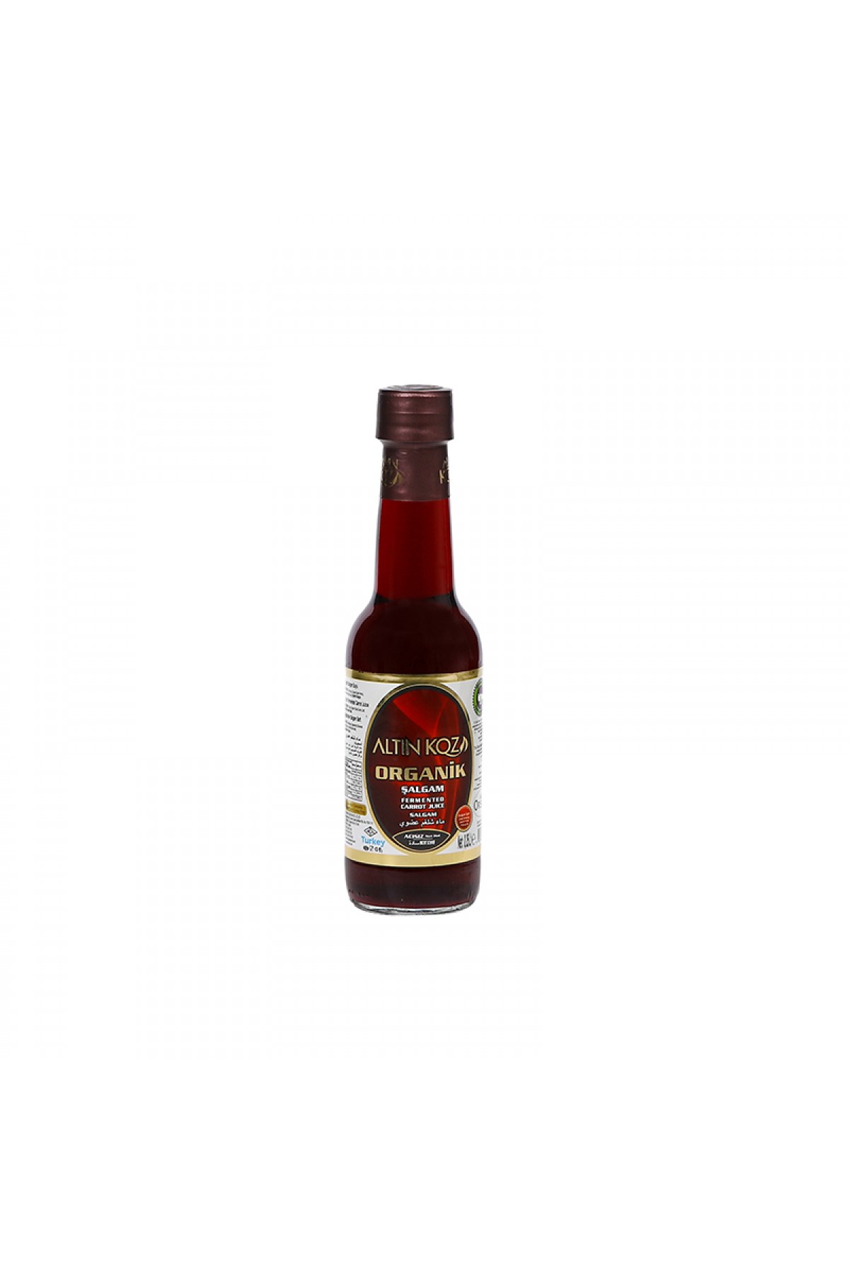 Altın Koza Organik Şalgam Suyu 250ml - Acısız 24'lü Paket